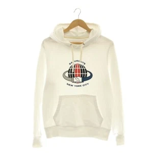 Saturdays New York City Ditch Handshake Hoodie Sweat Pullover Long Sleeve Used c - Picture 1 of 9