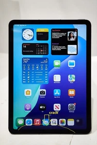 Apple iPad Air 4a generazione 64 GB WiFi + cellulare sbloccato, grigio - ::screen crak:leggi - Foto 1 di 8
