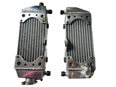 Winner Racing BRACED 右 + 左散热器 适合雅马哈 YZ250 2 冲程 2002 - 2023 — 第 1/4 张图片