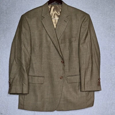 Blazer Lauren Ralph Lauren Lana de Seda Para Hombre Talla 44R Espiga Pecho Único Foto 1 de 4