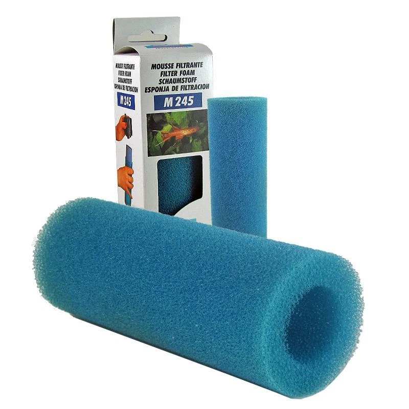 245 Foam Aquarium Filter ID 1 1/8"-OD 2 1/4"-6"L Fits Rena and others cut to fit - Image 1 of 1