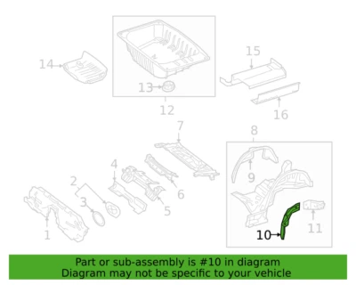 Extensão frontal Mercedes Benz C63 AMG S C63 AMG C400 C300 2015-2023 2056103001 - Imagem 1 de 3