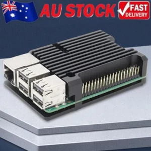Metal Shell with Silicone Thermal Pads Open Case Design for RPI Raspberry Pi 4B - Photo 1/21
