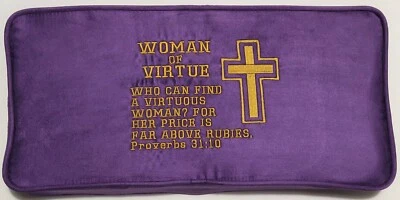 Woman Of Virtue - KNEELING Cushion - 3in Cozy Foam - Made In The USA! - Image 1 of 4