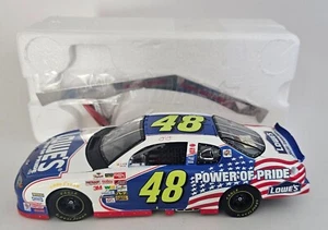 1/24 2002 JIMMIE JOHNSON LOWES EMPLOYEE OWNER EDITION ROOKIE POWER OF PRIDE - Picture 1 of 14