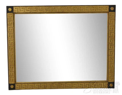 55059EC: FRIEDMAN BROTHERS Greek Key Gold Mirror Cover