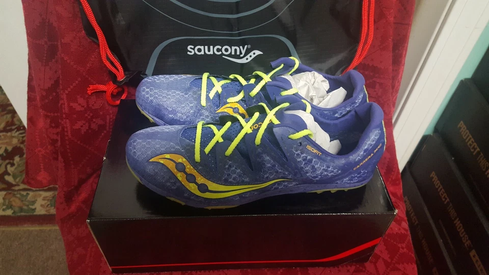 Saucony Carrera XC Flat Sz 8 M (B) EU 39 Women's Spikeless Track Shoes S19021-2