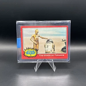 1977 Topps Star Wars #96 The droids on Tatooine - Picture 1 of 7