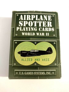 Airplane Spotter Playing Cards World War ll, U.S. Games Systems, Inc  