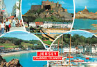 D108008 Jersey. Channel Islands. Mont Orgueil Castle. St. Helier. Corbiere Light