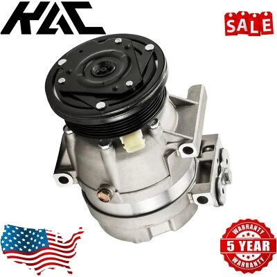 A/C Compressor 58992 For Buick	Century 1997 1998-2005; Pontiac Grand Am 1999-05 Foto 1 de 4