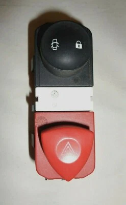 Commande warning et verrouillage des portes de Renault Scénic 2 (réf 8859) - Photo 1/2