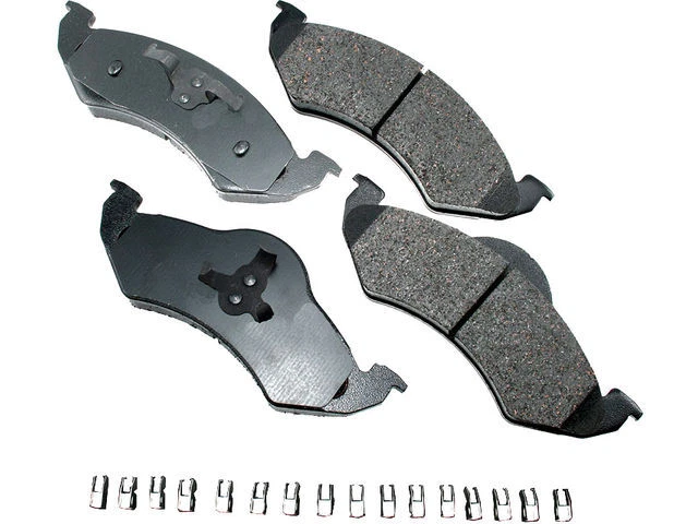 Juego de pastillas de freno delanteras Akebono para Dodge Dakota 2000-2002 41KKQF Foto 1 de 1