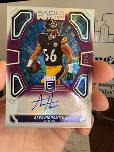 2024 Panini Donruss Elite Alex Highsmith Back to the Future /49 Steelers - Picture 1 of 2