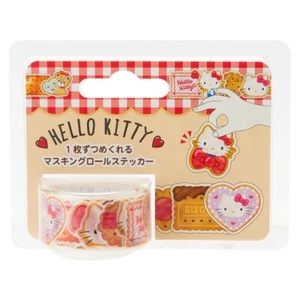 Pegatinas de rollo de papel Sanrio Washi/paquete de 156/Hello Kitty - Imagen 1 de 3
