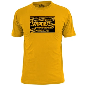 Mens The Vapors University Hall Gig Poster Inspired T Shirt Punk - Picture 1 of 3