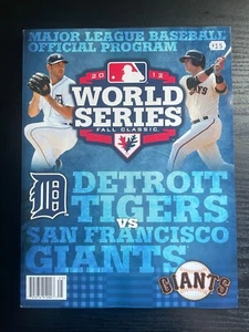 Serie Mundial 2012 Clásico de Otoño Tigres de Detroit vs Gigantes de San Francisco - Imagen 1 de 3