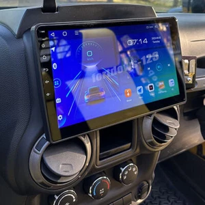 10.1" Apple Carplay Android 13 For 2007-2016 Jeep Wrangler JK Radio GPS Navi 64G - Picture 1 of 16
