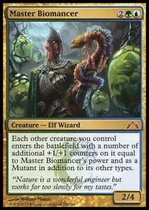 MASTER BIOMANCER NM Gatecrash mtg Gold - Elf Mythic - Picture 1 of 1