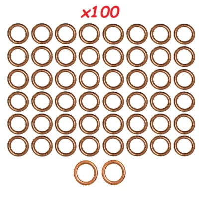 x100 Oil Drain Plug Seal Anello Fits Vauxhall Opel Fiat Ford - Image 1 of 4