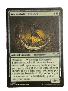 MTG Wickerfolk Thresher - Duskmourn #207 - Near Mint - Picture 1 of 2