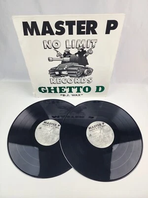 2x Copies Master P Ghetto D (D.J. Wax) 12" Vinyl Record 1997 Promo - Image 1 of 4