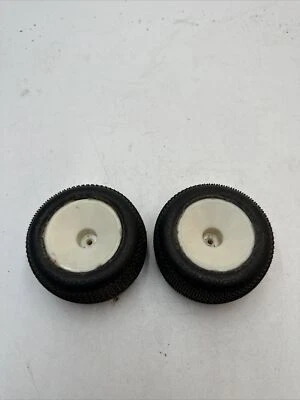 JConcepts 3040 Vintage Flip Outs Pin Deep Dish Rear Tires (2) Losi - Image 1 of 4