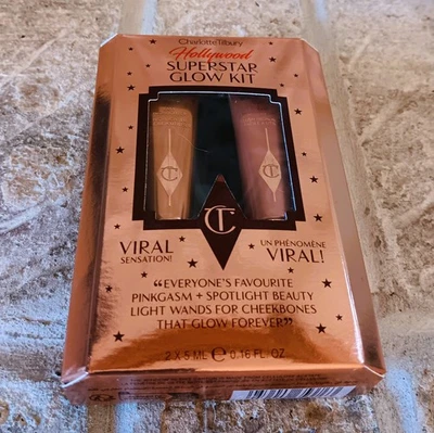 Charlotte Tilbury Hollywood Superstar Glow Kit Nuevo en Caja Foto 1 de 4