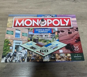 Monopoly North And West Norfolk Property Trading Board Game Complete - Picture 1 of 5