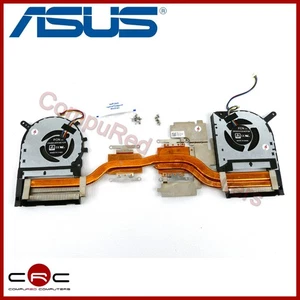 Asus TUF FX506LH FX506LI Heatsink & 2 Fans + screws + heat paste 13NR03U0AM0101 - Picture 1 of 4