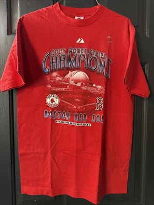 Alstyle Apparel & Activewear Boston Red Six World Series Champions 2007 Shirt M - Image 1 of 4