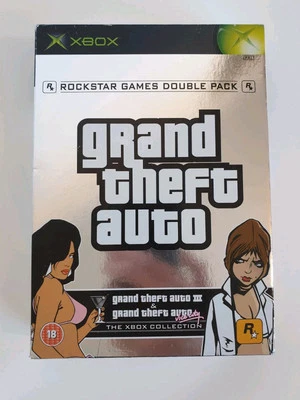 Grand Theft Auto Double Pack | Microsoft Xbox | GTA  III and GTA Vice City - Image 1 of 4
