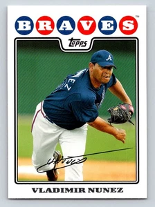 2008 Topps Updates & Highlights #UH96 Vladimir Nunez Atlanta Braves - Bild 1 von 2