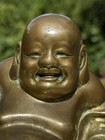 CHINESE 18TH CENTURY GILT BRONZE BUDAI QING DYNASTY