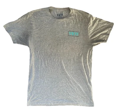 Футболка с коротким рукавом YETI - Billfish and Brews - мужская размер средний (серая) - Изображение 1 из 4