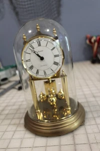 Reloj de cuarzo vintage aniversario KUNDO años 80 con cúpula de cristal RARO - Imagen 1 de 6