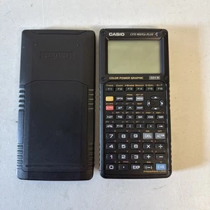 Casio CFX 9850GB Plus Graphing Calculator Color Power Graphic 32kb with Cover - Picture 1 of 4