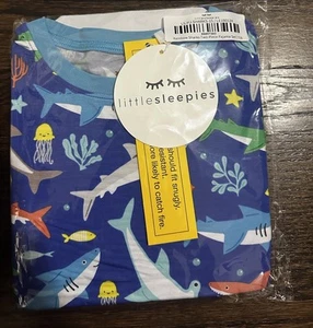 Little Sleepies Rad Reef 7/8 Long Sleeve Pajama Set - Picture 1 of 1
