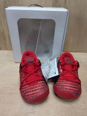 🔥 Nike KEVIN DURANT KD10 PROMO Proto? Sample NEW RED VELVET UNWORN COLLECTIBLE  - Image 1 of 4