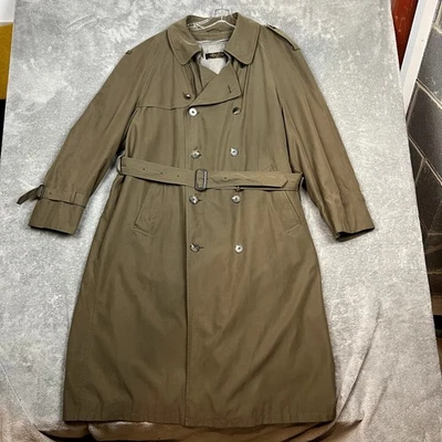 Gabardina Brooks Brothers de lana con cremallera hecha en EE. UU. para mujer M clásica de lujo Foto 1 de 4