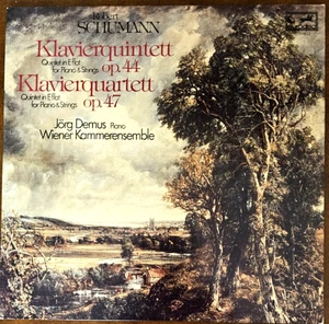 Schumann-Piano Quintet/Piano Quartet-Demus/Vienna Chamber Orch Euro 201 084-366 - Picture 1 of 5