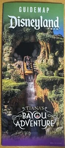Disney Parks Disneyland Park Guide Maps January 2025 Tiana Bayou Adventure NEW - Picture 1 of 2