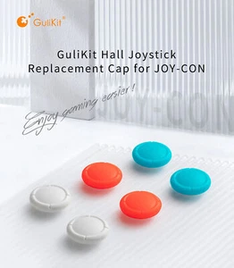 For JOY-CON Replace Shell NS42 Hall Joystick Replacement Cap 6pcs GuliKit - Picture 1 of 14