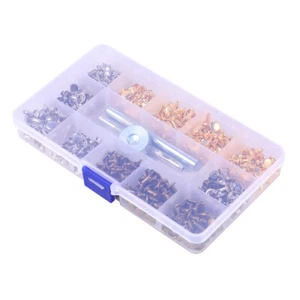 Metal Decoration DIY Craft Rivet Repairs Studs - Bild 1 von 12