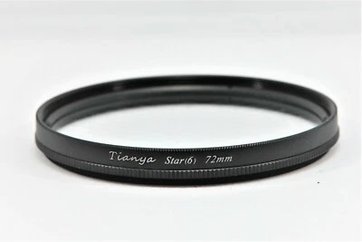 62mm 4 point star Filter, Rotating Star filter, 4PT Star effect filter - Image 1 of 3