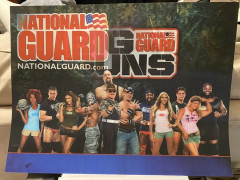 WWE Wrestling Holographic Poster - The Big Show / John Cena  / Ray Mysterio Cover