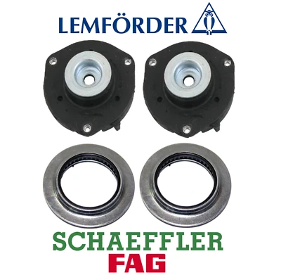 OEM Front Shock Strut Mount + Bearing Lt & Rt 2pcs Lemforder for Audi Volkswagen Foto 1 de 2
