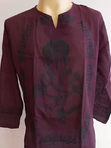 Maglietta Uomo Ganesh Cotone Meditazione Ganesha Ganapathi GT15L - Foto 1 di 4