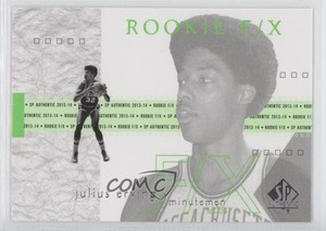 2013-14 SP Authentic 2001-02 SP Rookie FX Julius Erving #68 HOF