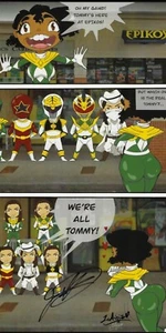 EPIKOS EXCLUSIVE ART PRINT FOR JASON DAVID FRANKS MEET AND GREET SIGNED BY JDF - Picture 1 of 2